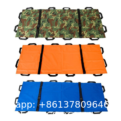 Portable Foldable Soft Stretcher Simple Cloth Stretcher Mountain Field Emergency Rescue Outdoor Bed Stretcher
