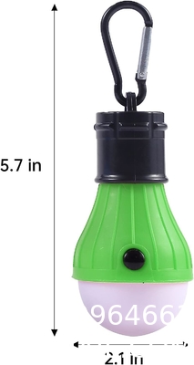 Tent Lamp Portable LED Tent Light Clip Hook Hurricane Emergency Lights LED Camping Bulb Camping Tent Lante