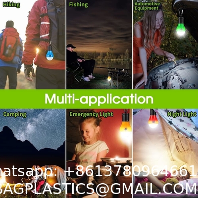 Tent Lamp Portable LED Tent Light Clip Hook Hurricane Emergency Lights LED Camping Bulb Camping Tent Lante