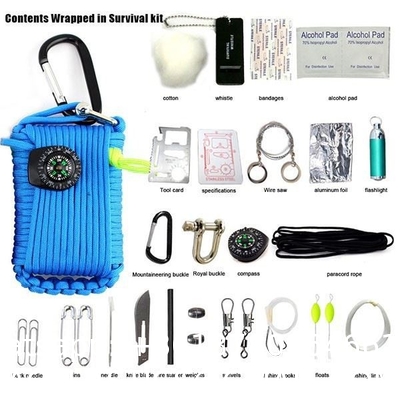 Emergency Survival Kit, First Aid Kit Professional Survival Gear Tool with IFAK Molle System Compatible Bag, Gift