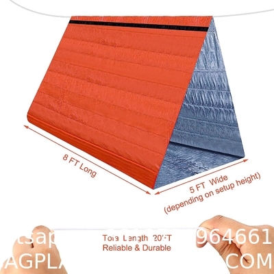 Emergency Sleeping Bag 2 Pack Lightweight Survival Sleeping Bags Thermal Sack Portable Emergency Blanket Campin