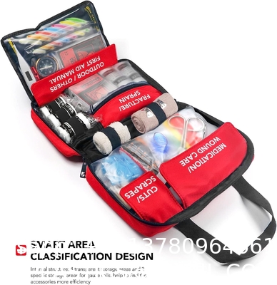 Trauma Medical Kits, 330 Piece First Aid Kit, Premium Waterproof Compact Trauma Medical Kits for Any Emergencies