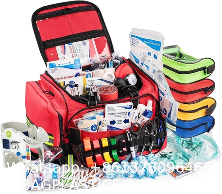 Trauma Medical Kits, 330 Piece First Aid Kit, Premium Waterproof Compact Trauma Medical Kits for Any Emergencies