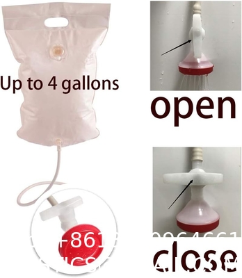 Inflatable Shampoo Basin with Bedside PVC Shower Bag Combo Pack, Shampoo Bowl with Sprayer and Water Bag