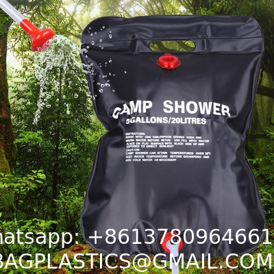 Inflatable Shampoo Basin with Bedside PVC Shower Bag Combo Pack, Shampoo Bowl with Sprayer and Water Bag