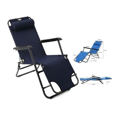 Modern Outdoor Sillas Portable Reclining Lightweight Folding Metal Camping Beach Relaxing Chair