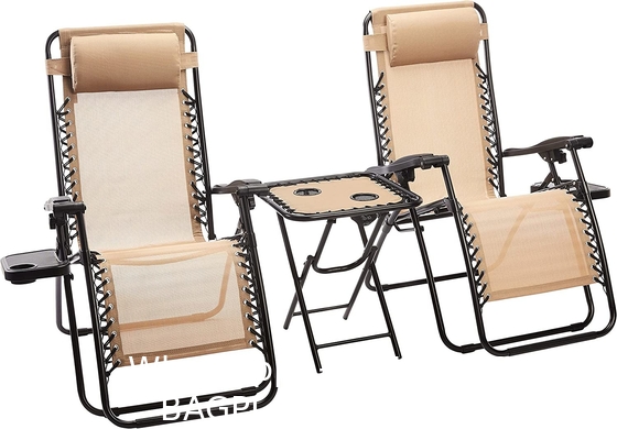 Modern Outdoor Sillas Portable Reclining Lightweight Folding Metal Camping Beach Relaxing Chair
