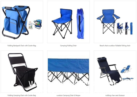 Folding Stool Backpack Insulated Cooler Bag, Collapsible Camping Hunting Fishing Multifunction Chair Front Pocket