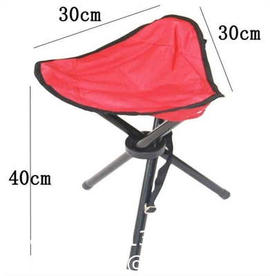 Portable Triangle Camping Fishing Chair, Tripod Stool With Backrest Fishing Camping Chair With Carry Strap