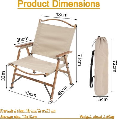 Comfortable and Convenient Folding Lawn Chair Outdoor Activities Folding Chairs Portable Outdoor Fishing Chair