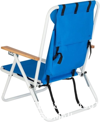 Portable Adjustable Folding Beach Chairs Outdoor Lawn Lounge Reclining Chair Recliners Pillows for Patio,Poolside