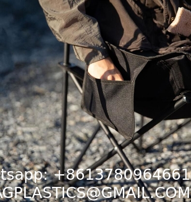 Portable Folding Padded Camping Chair For Lawn Camp Hiking Beach Sports Hunting, Beige