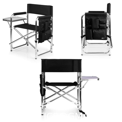 Custom Aluminum Folding Foldable Kids Director Chair Side Table Multifunctional Hiking Lightweight Backpacking