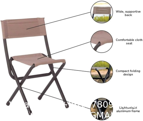 Camping Stool Portable Stool Portable Chair Mini Foldable Stool Fishing Stool for Adults Fishing Hiking Gardenin