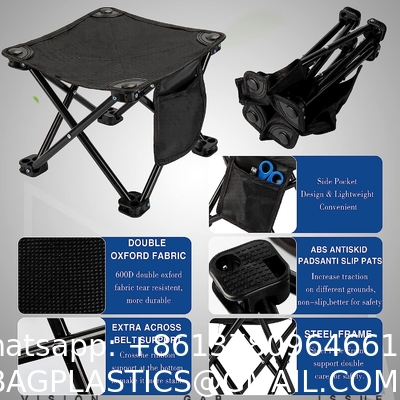 Camping Stool Portable Stool Portable Chair Mini Foldable Stool Fishing Stool for Adults Fishing Hiking Gardenin