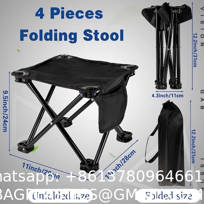 Camping Stool Portable Stool Portable Chair Mini Foldable Stool Fishing Stool for Adults Fishing Hiking Gardenin