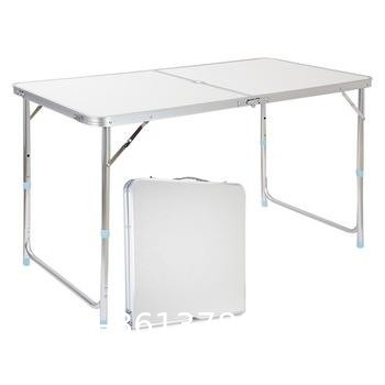 Multifunctional Frame Garden Dinning Folding Alu Camping Traveling Table Wholesale Factory Custom Logo Foldable