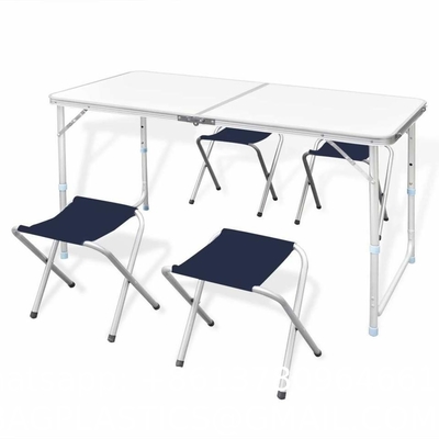 Multifunctional Frame Garden Dinning Folding Alu Camping Traveling Table Wholesale Factory Custom Logo Foldable