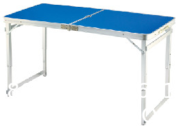 Multifunctional Frame Garden Dinning Folding Alu Camping Traveling Table Wholesale Factory Custom Logo Foldable