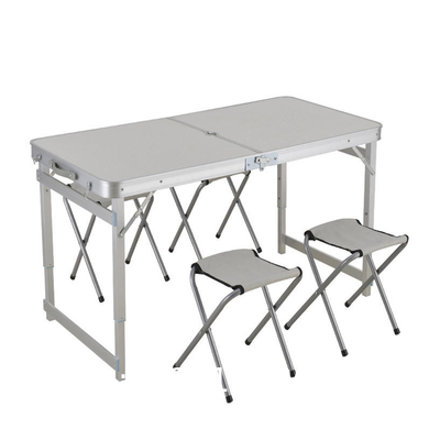 Multifunctional Frame Garden Dinning Folding Alu Camping Traveling Table Wholesale Factory Custom Logo Foldable