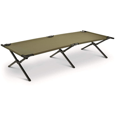 Outdoor Sports Hiking Camping Cheap Metal Folding Bed Aluminum Camping Bed Metal Outdoor Bed