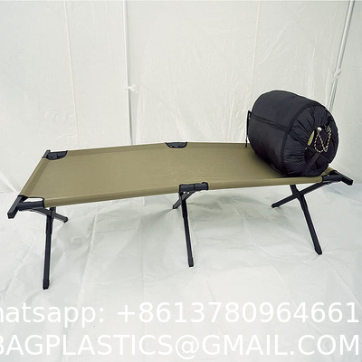 Outdoor Sports Hiking Camping Cheap Metal Folding Bed Aluminum Camping Bed Metal Outdoor Bed