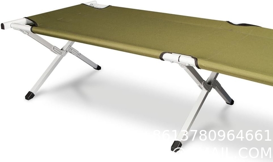 Outdoor Sports Hiking Camping Cheap Metal Folding Bed Aluminum Camping Bed Metal Outdoor Bed