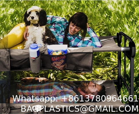 Folding Camping Cot, Portable Foldable Military Cot, Canvas Sleeping Bed, Outdoor Comfortable Lightweight Camp Bed