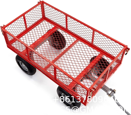 Outdoor Garden Heavy Duty Utility Portable Large Capacity Camping Collapsible Wagon Cart With All-Terrain Wheels
