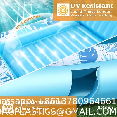 Inflatable Tanning Pool Lounger Float, Sun Tan Tub Sunbathing Raft Floatie Toys Water Filled Tanning Bed Mat