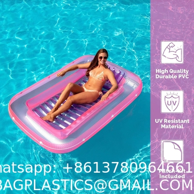 Inflatable Tanning Pool Lounger Float, Sun Tan Tub Sunbathing Raft Floatie Toys Water Filled Tanning Bed Mat