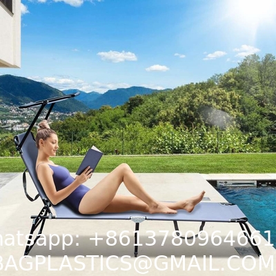 Modern Outdoor Hotel Floor Portable Swimming Pool Folding Chaise Lounge Chair For Living Room