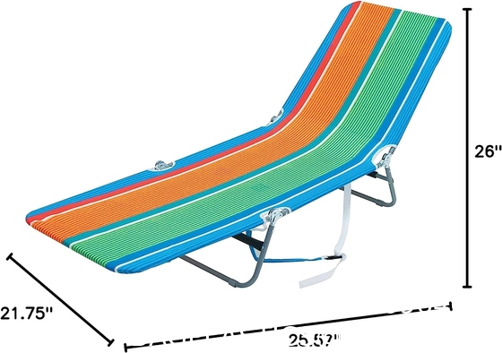Modern Outdoor Hotel Floor Portable Swimming Pool Folding Chaise Lounge Chair For Living Room