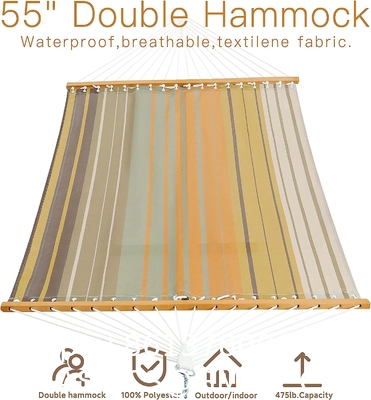 Hammocks with Stand Included, Space Saving Steel V-Type, Standing Hammocks, Indoor Outdoor Patio Yard