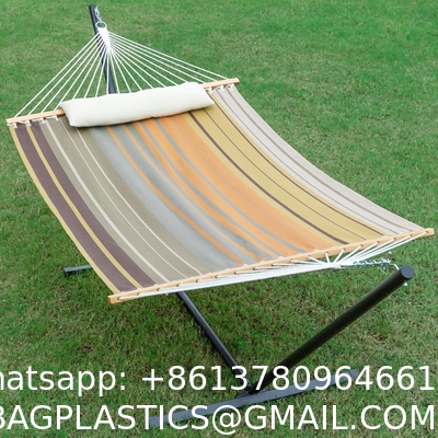 Hammocks with Stand Included, Space Saving Steel V-Type, Standing Hammocks, Indoor Outdoor Patio Yard