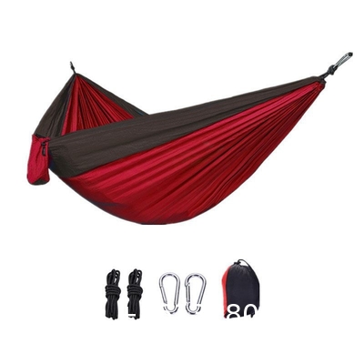 Camping Hammock with Mosquito Net, Hammocks with 13ft Tree Straps Carabiners, Automatic Quick Open Outdoor