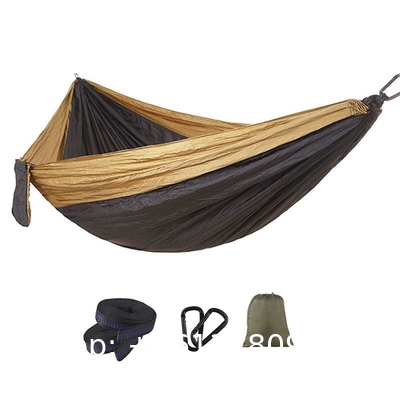 Camping Hammock with Mosquito Net, Hammocks with 13ft Tree Straps Carabiners, Automatic Quick Open Outdoor