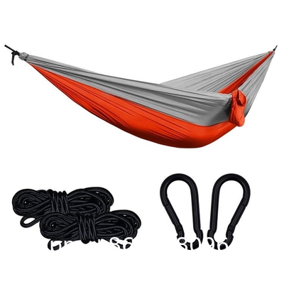 Camping Hammock with Mosquito Net, Hammocks with 13ft Tree Straps Carabiners, Automatic Quick Open Outdoor