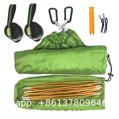 Camping Hammock with Mosquito Net, Hammocks with 13ft Tree Straps Carabiners, Automatic Quick Open Outdoor