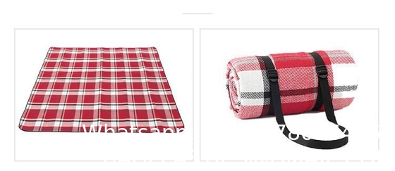 Camping Picnic Mat, Beach Blanket 78''×81'' 4-7 Adults Oversized Lightweight Waterproof Sandproof Large Picnic Mat