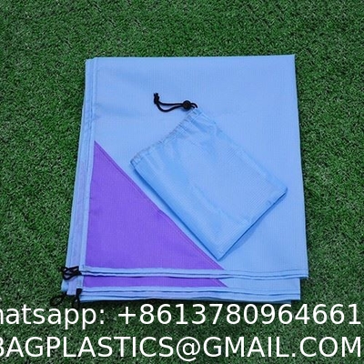 Camping Picnic Mat, Beach Blanket 78''×81'' 4-7 Adults Oversized Lightweight Waterproof Sandproof Large Picnic Mat