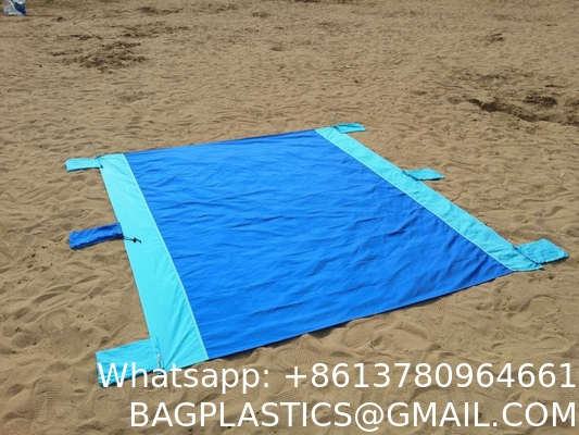 Camping Picnic Mat, Beach Blanket 78''×81'' 4-7 Adults Oversized Lightweight Waterproof Sandproof Large Picnic Mat