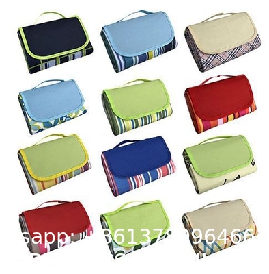 Camping Rug, Beach Blanket Silky Soft 85"x72" Boho Sand Proof Beach Blanket Sand Proof Mat with Corner Pockets
