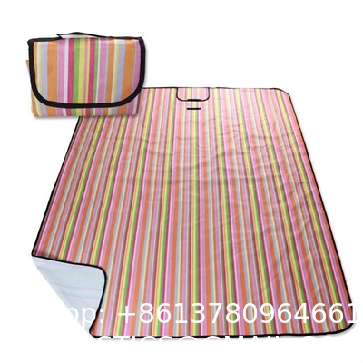 Camping Rug, Beach Blanket Silky Soft 85"x72" Boho Sand Proof Beach Blanket Sand Proof Mat with Corner Pockets