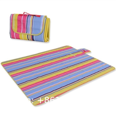 Camping Rug, Beach Blanket Silky Soft 85"x72" Boho Sand Proof Beach Blanket Sand Proof Mat with Corner Pockets