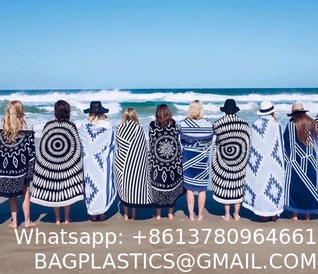 Camping Rug, Beach Blanket Silky Soft 85"x72" Boho Sand Proof Beach Blanket Sand Proof Mat with Corner Pockets