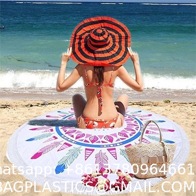 Camping Rug, Beach Blanket Silky Soft 85"x72" Boho Sand Proof Beach Blanket Sand Proof Mat with Corner Pockets