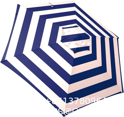 Outdoor Market Umbrella with Sand Anchor and Carrying Bag, Portable Patio and Beach Umbrella with Anchor