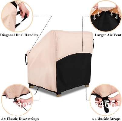 Outdoor Liners Outdoor Waterproof Patio Loveseat Couch Cover - UV Resistant Patio Sofa Furniture Covers Weatherproof