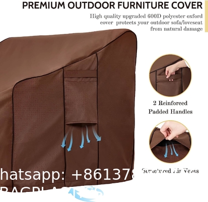 Outdoor Liners Outdoor Waterproof Patio Loveseat Couch Cover - UV Resistant Patio Sofa Furniture Covers Weatherproof
